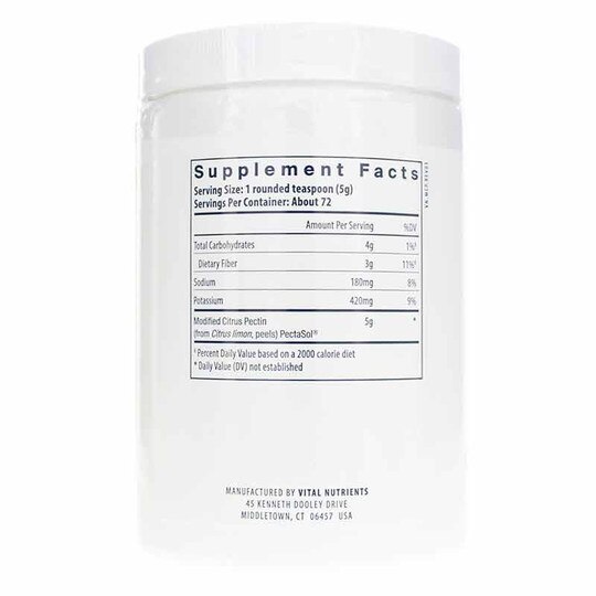 MCP (Modified Citrus Pectin) Powder, Vital Nutrients