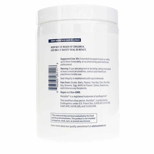 MCP (Modified Citrus Pectin) Powder, Vital Nutrients