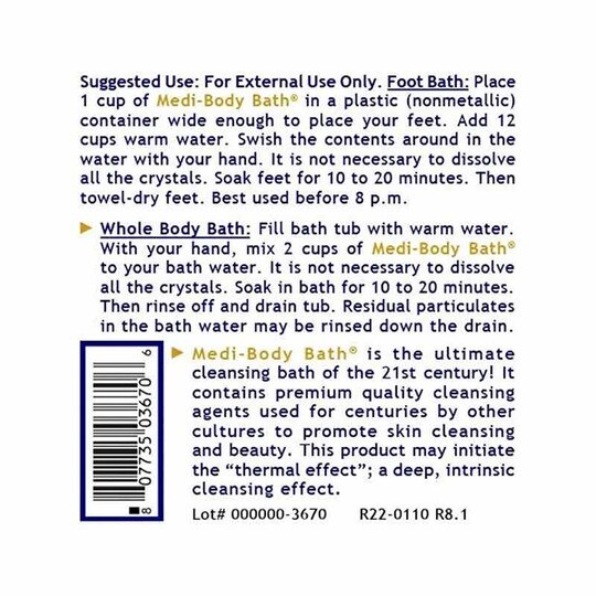Medi-Body Bath Cleansing Bath Formula, 19 Oz, PRL
