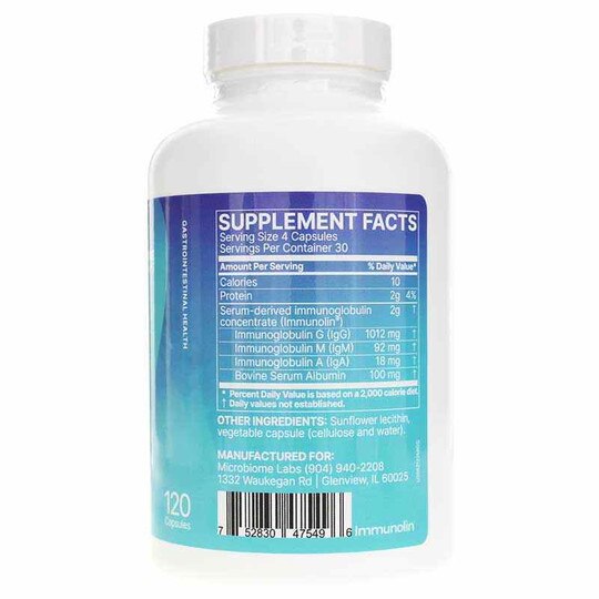 Mega IgG2000, 120 Capsules, MCBL
