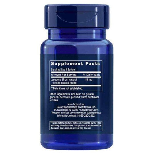 Mega Lycopene 15 Mg, 90 Softgels, LFE