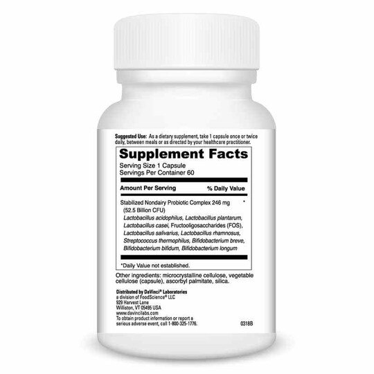 Mega Probiotic-ND 50, 60 Veg Capsules, DL
