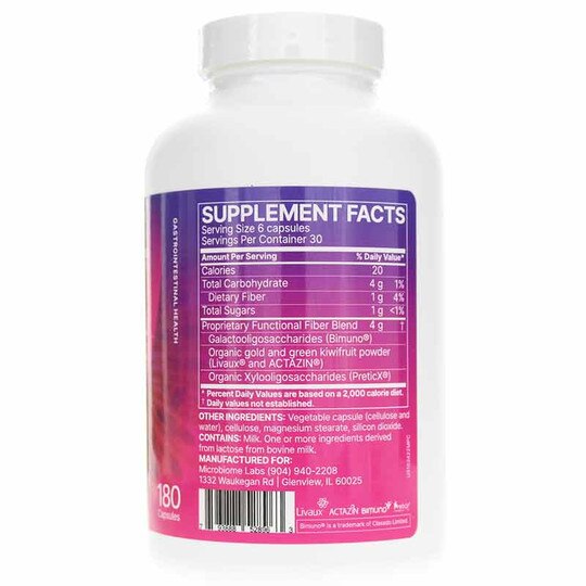 MegaPre Precision Prebiotic, 180 Capsules, MCBL