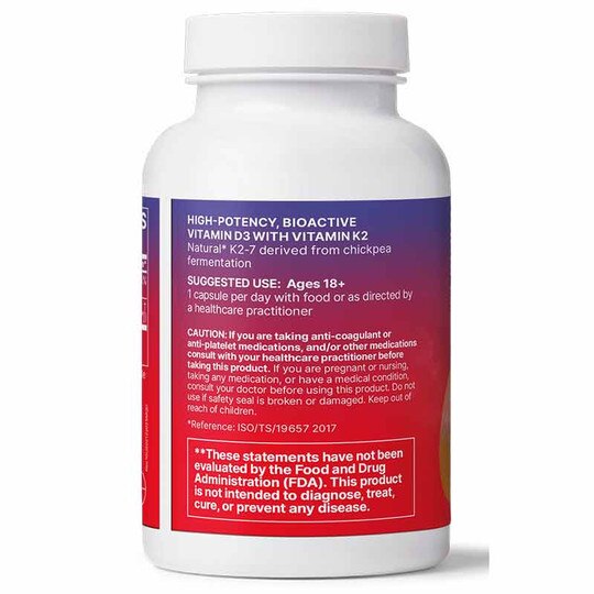 MegaQuin K2 + D3, 60 Capsules, MCBL