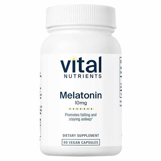 Melatonin 10 Mg, 60 Veg Capsules, VTN