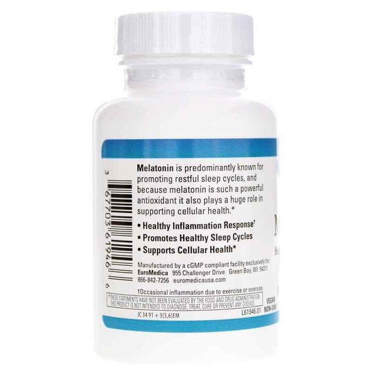 Melatonin 10 Mg Sustained Release, 60 Tablets, EUMD