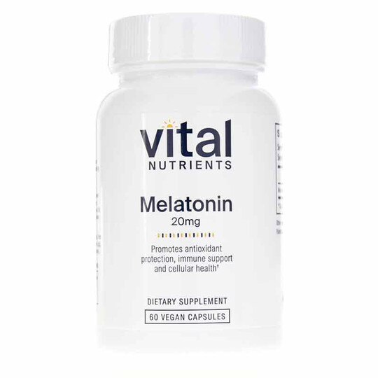 Melatonin 20 Mg, 60 Veg Capsules, VTN