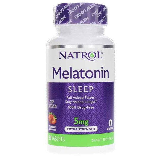 Melatonin 5 Mg Fast Dissolve Extra Strength, NTR