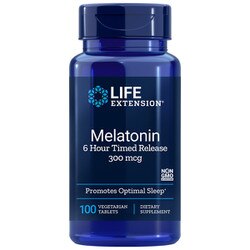 Melatonin 6 Hour Timed Release 300 Mcg 1