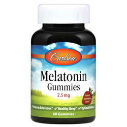 Melatonin Gummies 2.5 Mg with Natural Strawberry Flavor 1