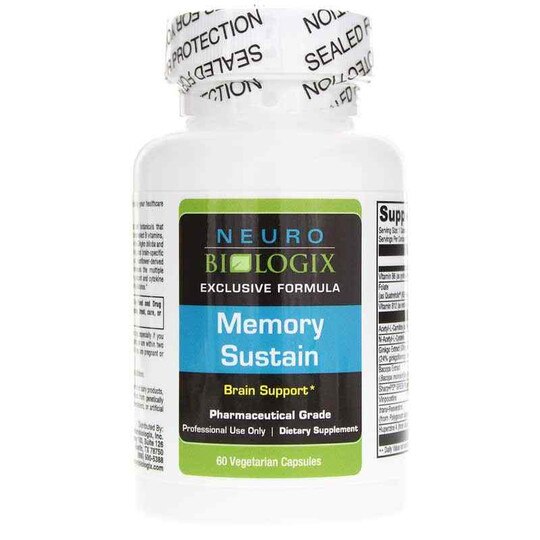 Memory Sustain, 60 Veg Capsules, NBX