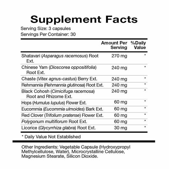Meno-Breeze, 90 Capsules, NHP