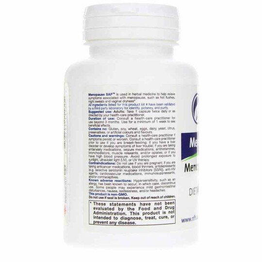 Menopause SAP, 60 Capsules, NFH