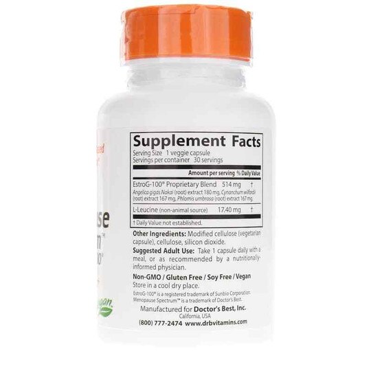 Menopause Spectrum, 30 Veg Capsules, DRB