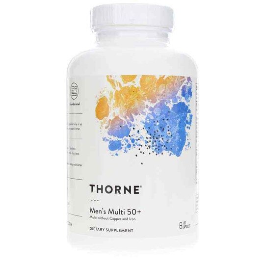 Men's Multi 50+, 180 Capsules, THR