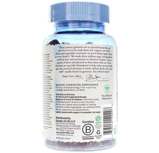Men's Multi Whole Food Multivitamin Gummies, 120 Gummi, GOLM