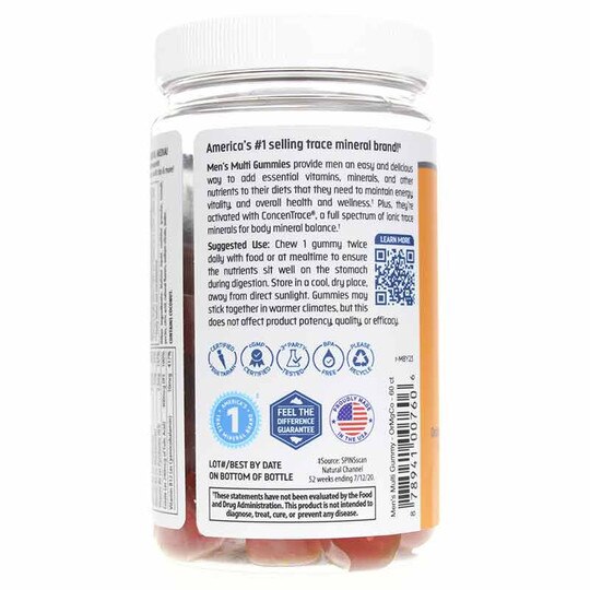 Men's Multi Gummies, 60 Gummies, TMR