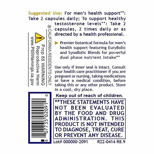 Mens Performance Edge, 45 Veg Capsules, PRL