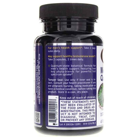 Men's Quantum Fuel, 45 Veg Capsules, QNL
