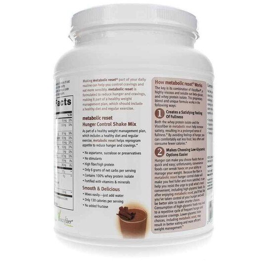 Metabolic Reset Hunger Control Shake, Natures Way