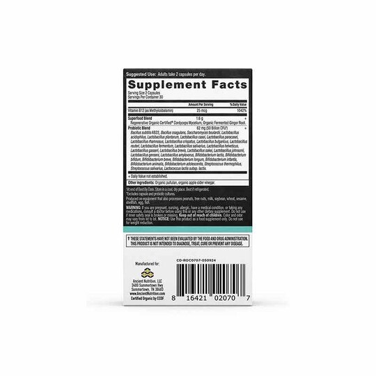 Metabolism Support Probiotics, 60 Capsules, ANN