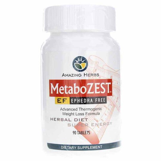 MetaboZEST Weight Loss Formula, 90 Tablets, AZH