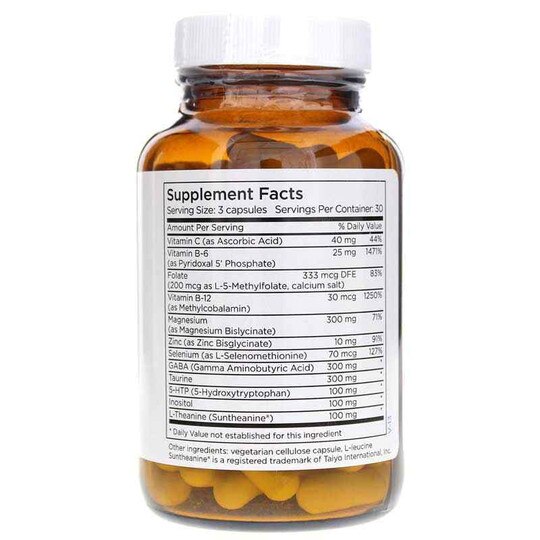 MetaCalm, 90 Capsules, MTM