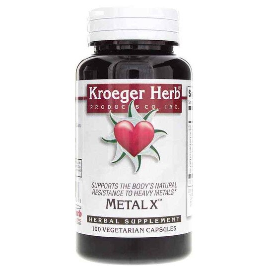Metal X, 100 Veg Capsules, KRH