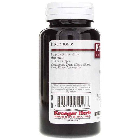 Metal X, 100 Veg Capsules, KRH