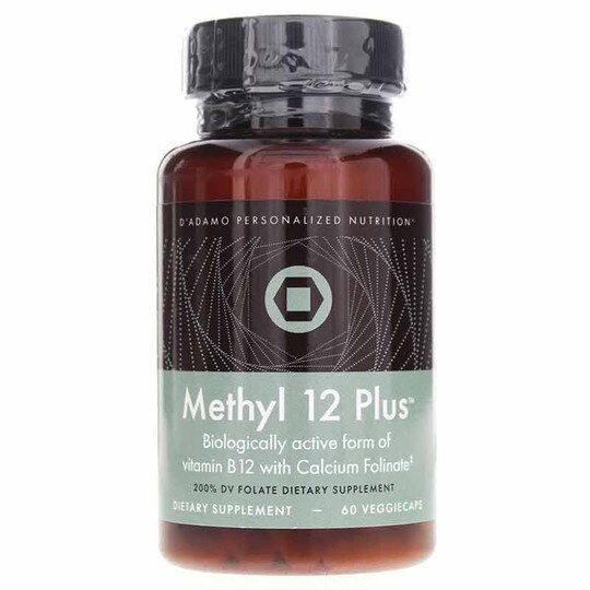 Methyl 12 Plus, 60 Veg Capsules, DAPN