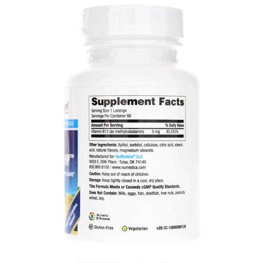 Methyl B-12 HP, 60 Lozenges, NUM