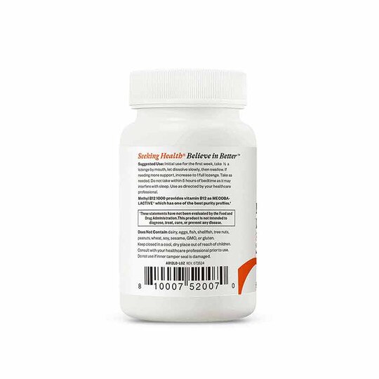 Methyl B12 1000 Lozenge, 60 Lozenges, SKH