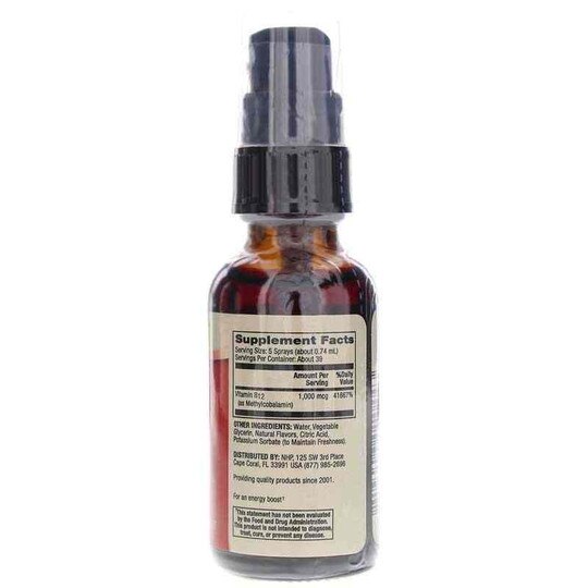 Methyl B12 Energy Boost Blackberry Flavor, .98 Oz, DRM