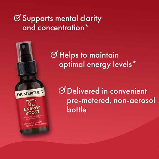 Methyl B12 Energy Boost Blackberry Flavor, .98 Oz, DRM