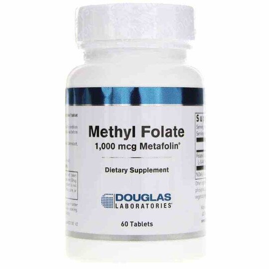 Methyl Folate L-5-MTHF, 60 Tablets, DGL