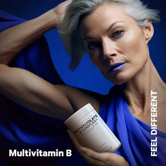 Methylfolate B Complex+, 120 Capsules, CDE