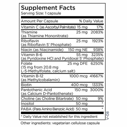 B-Complex + 15 mg L-Methylfolate, MTM