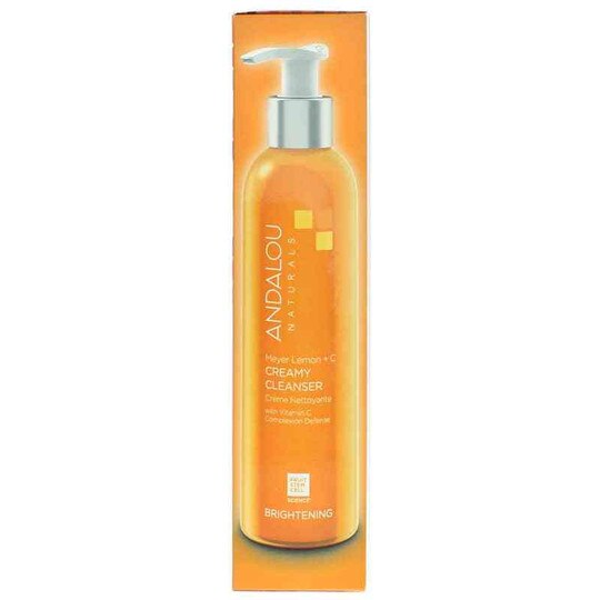 Meyer Lemon Creamy Cleanser, Brightening Formula, 6 Oz, ADN