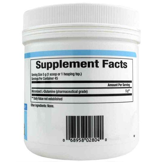 Micronized L-Glutamine Powder 5000 Mg, 8 Oz, NF