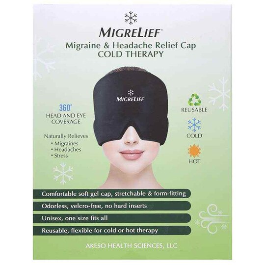 Migraine & Headache Relief Cap, AKS