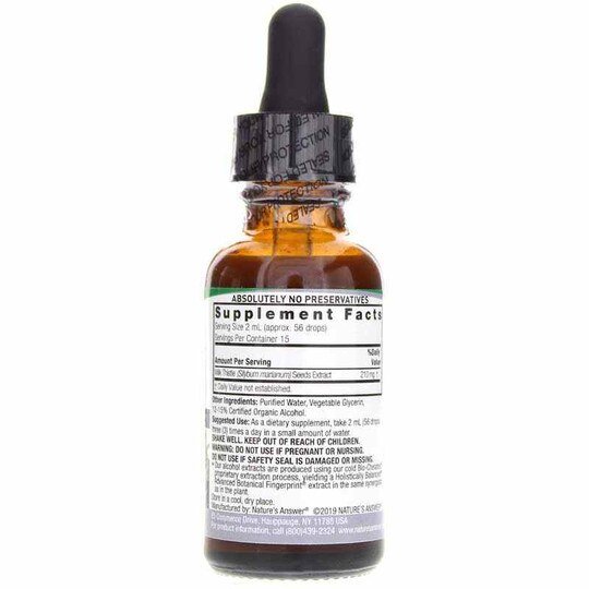 Milk Thistle Extract, 1 Oz, NAN