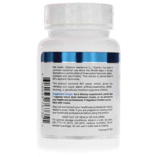 Milk Thistle Max-V 250 Mg, 60 Veg Capsules, DGL