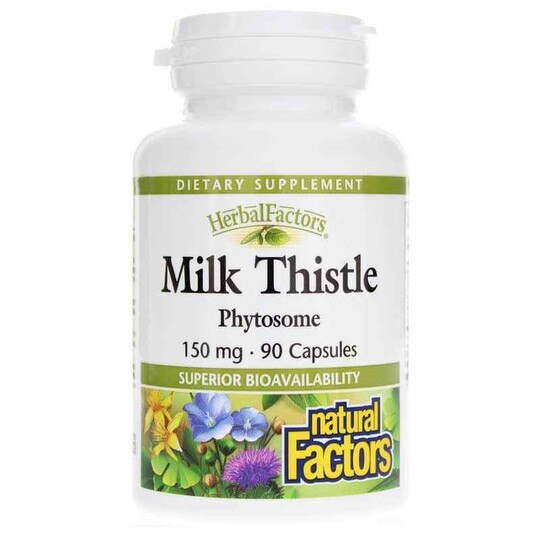 Milk Thistle Phytosome 150 Mg, 90 Capsules, NF