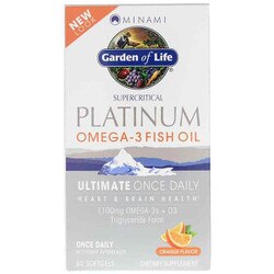 Minami Platinum Omega-3 Fish Oil + D3 Orange 1