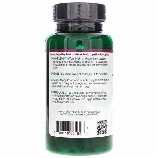 MindBlend, 60 Veg Capsules, VTA
