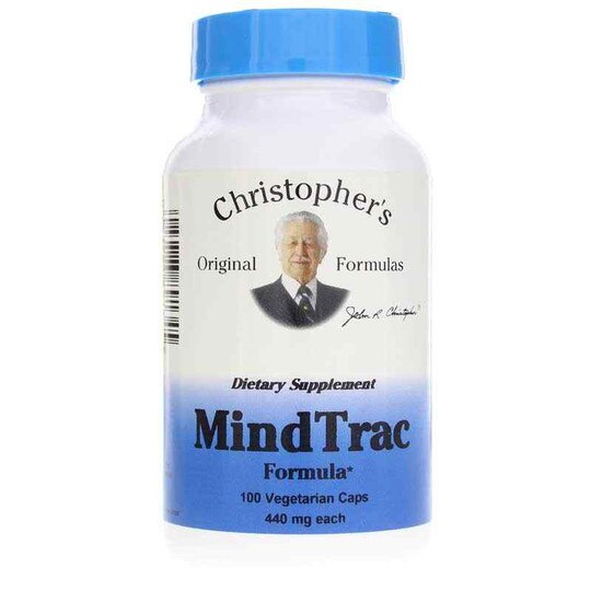 MindTrac Formula, 100 Veg Capsules, DRC