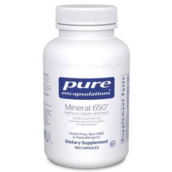 Mineral 650 without copper & iron