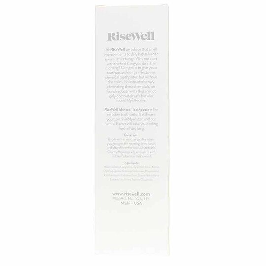 Mineral Toothpaste, RW