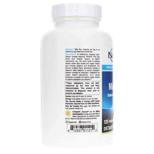 MineralPlex, 120 Veg Capsules, NUM