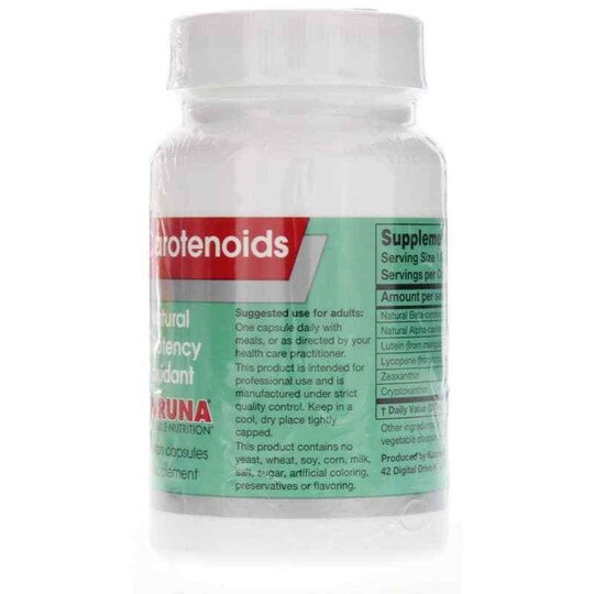 Mixed Carotenoids, 30 Veg Capsules, KRU